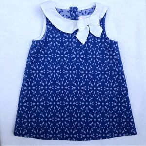 Blue Janie and Jack dress 12-18 Months